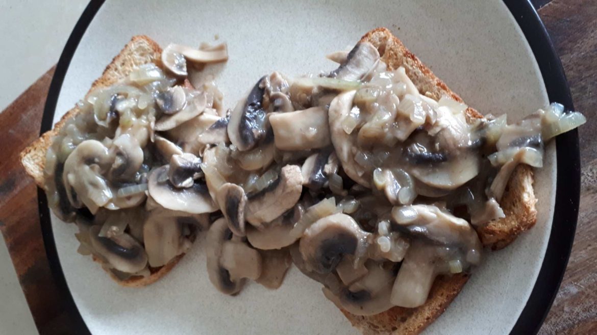 Mushrooms on Toast